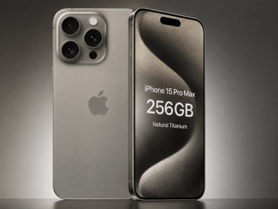iPhone 15 Pro Max 256GB — Natural Titanium