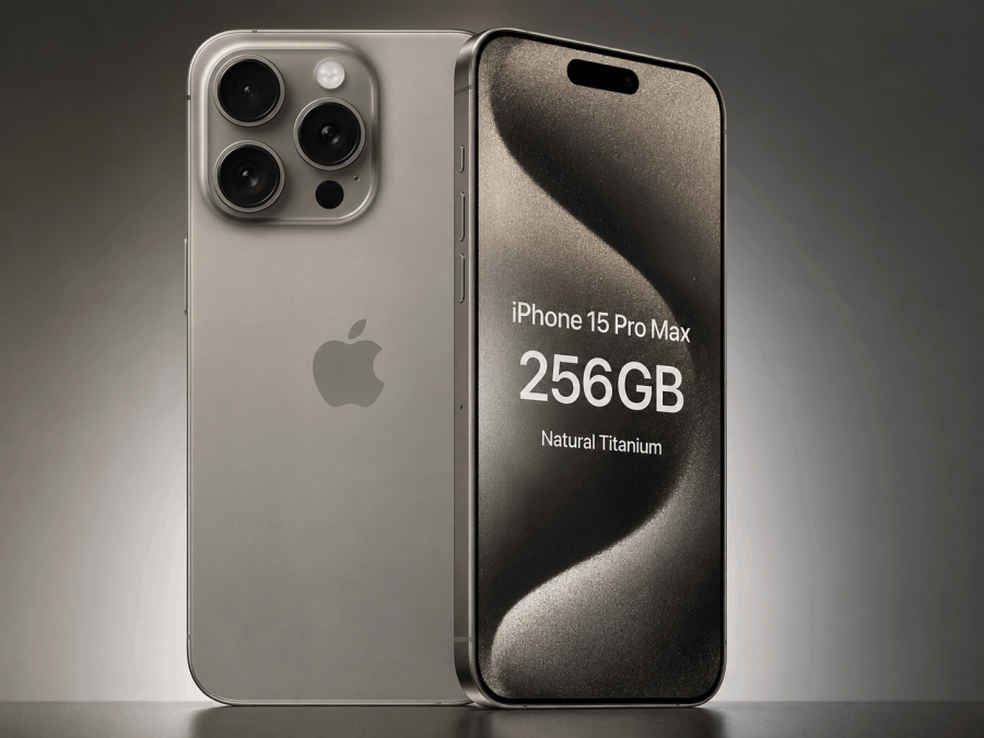 iPhone 15 Pro Max 256GB — Natural Titanium