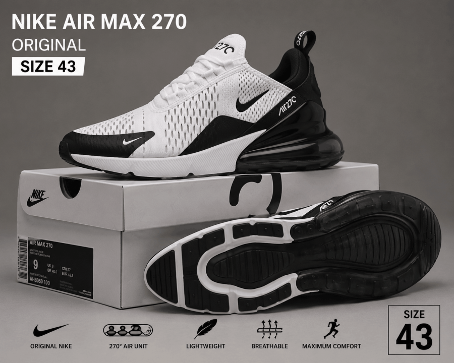 Original Nike Air Max 270 — Size 43