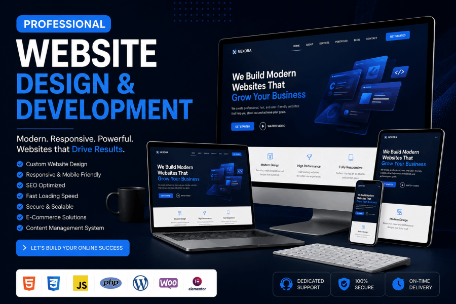 Professional Website Design & Development