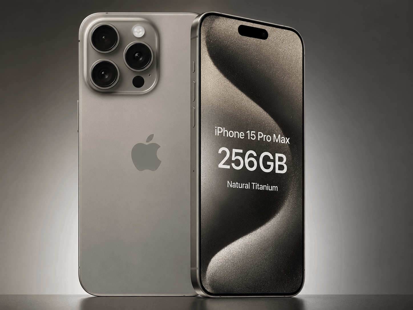 iPhone 15 Pro Max 256GB — Natural Titanium