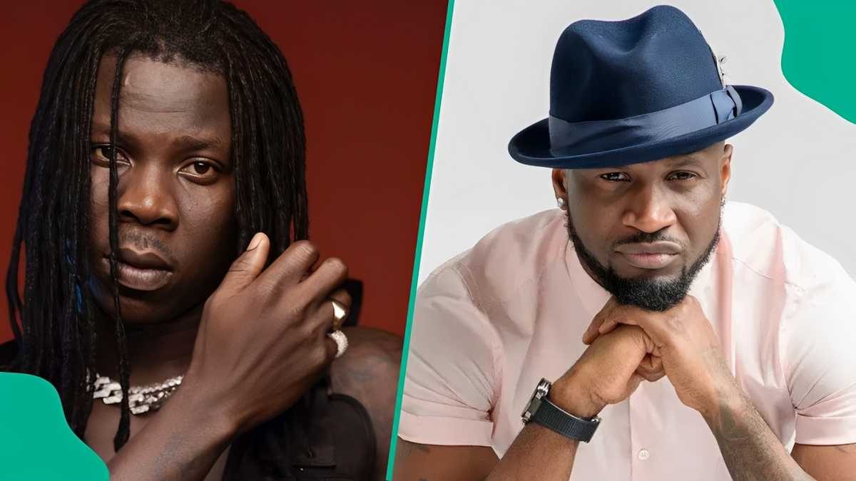 Stonebwoy faces backlash for pulling cap off Peter Okoye at London concert