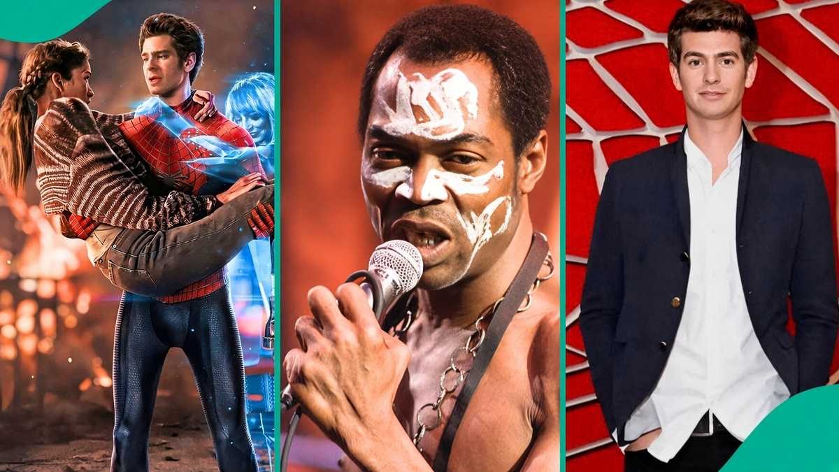 Andrew Garfield reveals Fela Kuti's music inspired his Spider-Man portrayal