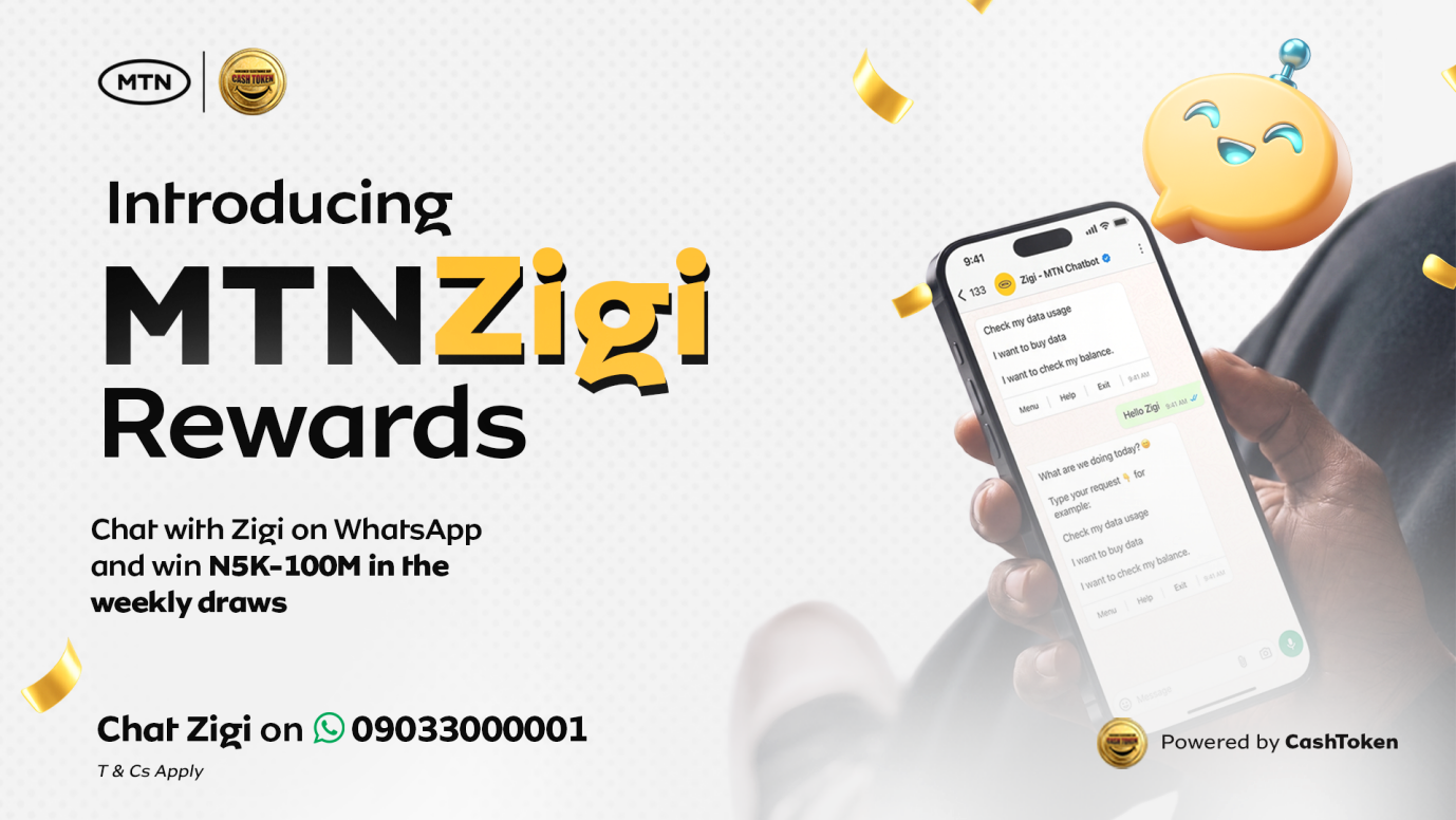 MTN Nigeria launches Zigi Rewards to enhance customer engagement and rewards