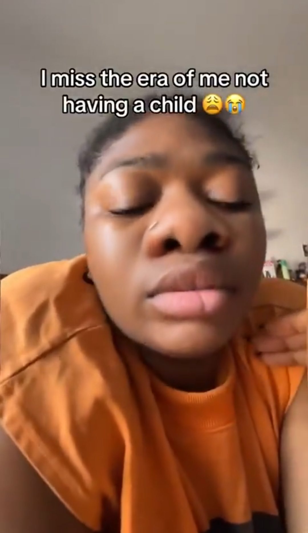 "I genuinely miss the era of me not having a child. Can't I just have peace and quiet?" - Woman cries out