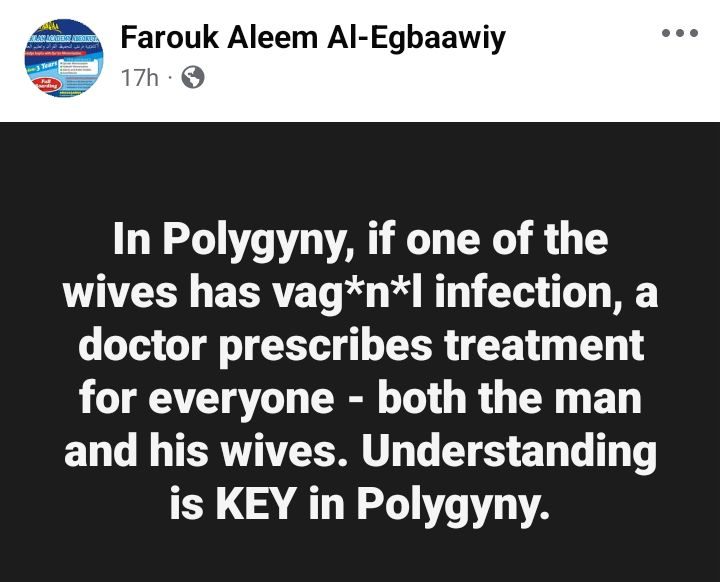 Ogun Imam outlines guidelines for polygyny, emphasizes marital responsibilities