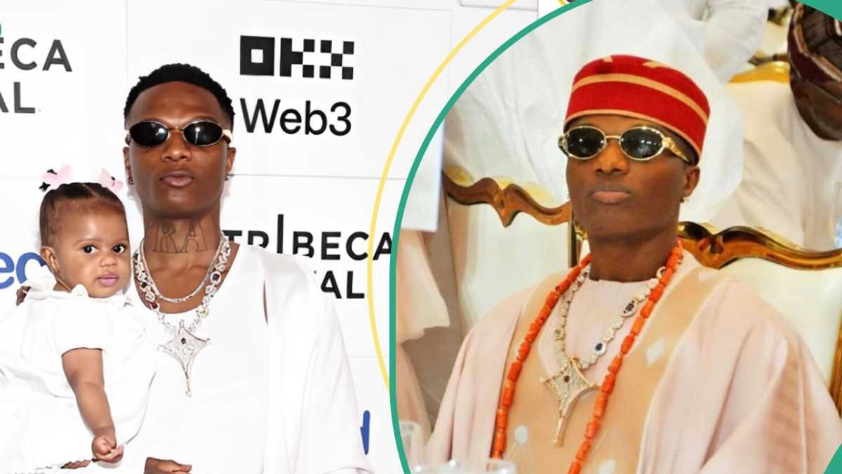 Wizkid shares heartfelt gift from daughter, fans react to deleted post